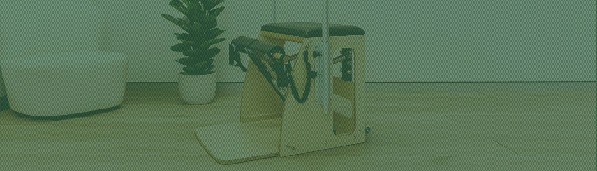pilates using a chair